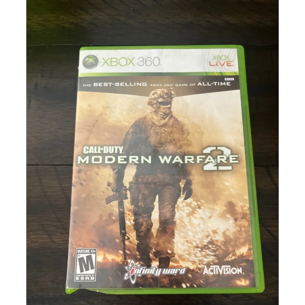 Call of Duty Modern Warfare 2 Xbox 360 Activision FPS Game 2009 NTSC